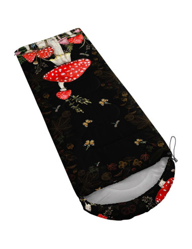 Saco de Dormir XYNHML para Camping 1 Persona Azul 0-25C