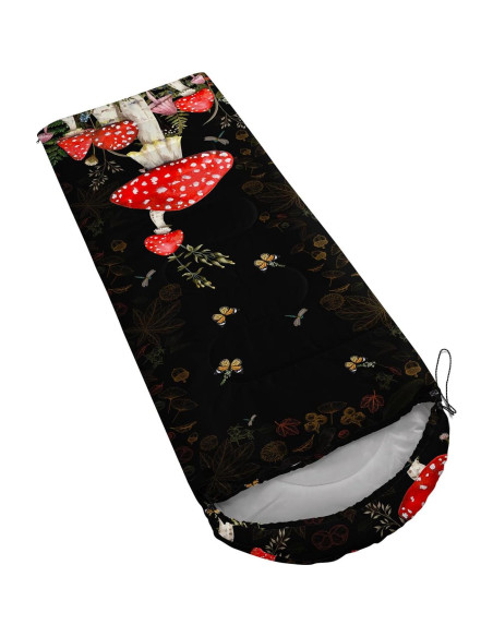 Saco de Dormir XYNHML para Camping 1 Persona Azul 0-25C