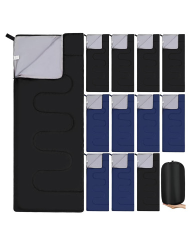 Sacos de Dormir Macarrie 12 Paquetes Impermeables 0C