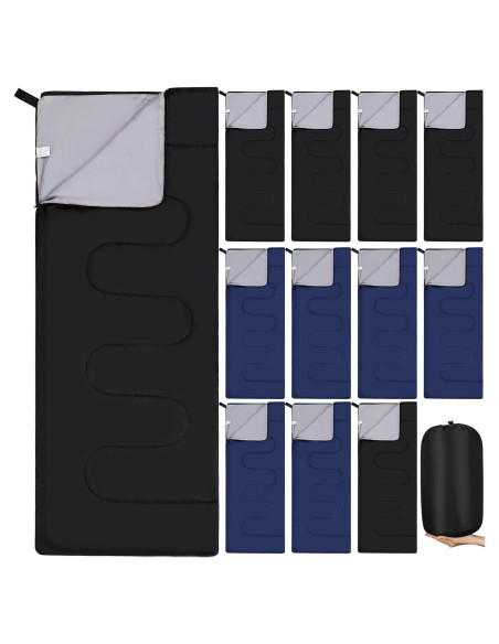 Sacos de Dormir Macarrie 12 Paquetes Impermeables 0C