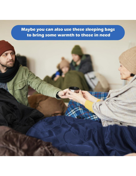 Sacos de Dormir Macarrie 12 Paquetes Impermeables 0C