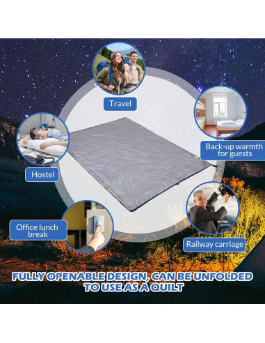 Sacos de Dormir Macarrie 12 Paquetes Impermeables 0C