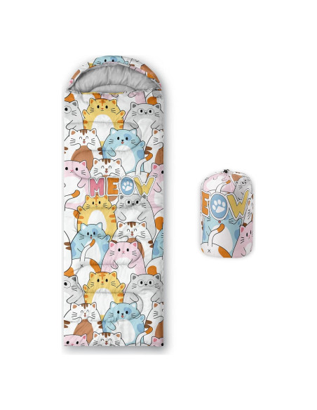 Saco de Dormir Camping 3 Temporadas BailiPromise Microfibra