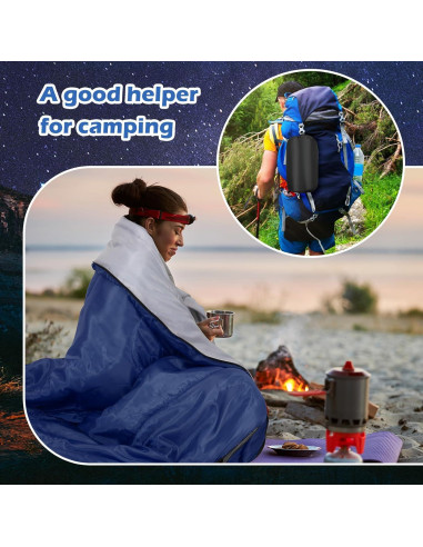 Sacos de Dormir Macarrie 12 Paquetes Impermeables 0C