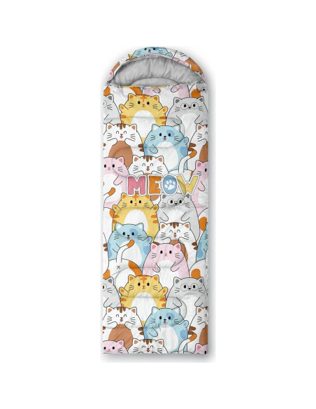 Saco de Dormir Camping 3 Temporadas BailiPromise Microfibra