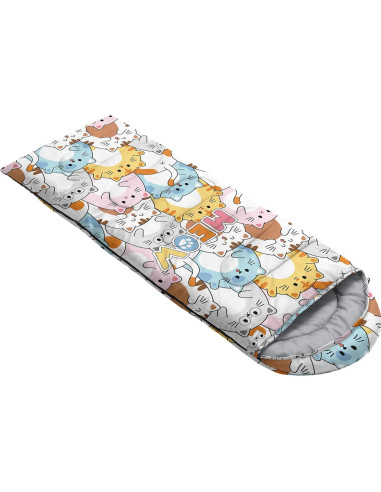 Saco de Dormir Camping 3 Temporadas BailiPromise Microfibra