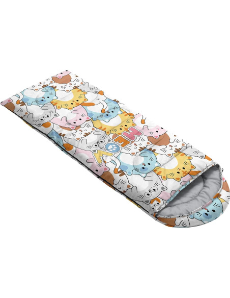 Saco de Dormir Camping 3 Temporadas BailiPromise Microfibra