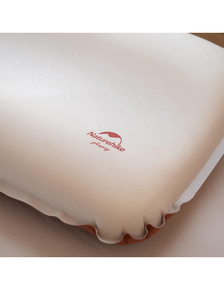 Almohada Inflable Naturehike para Camping - Espuma Silenciosa 3D