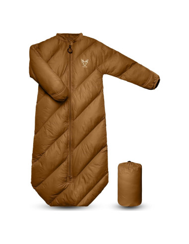 Saco de Dormir Infantil AZITREK 107 cm Acolchado para Camping