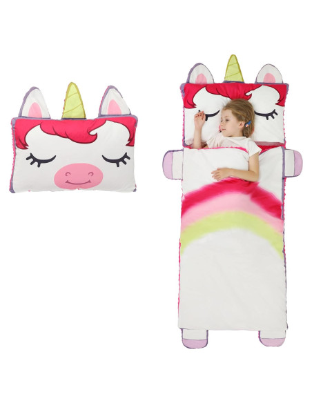 Saco de dormir Wizland para niños - Franela suave 156.7x71.9 cm