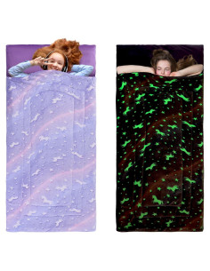 Saco de Dormir HOMBYS Brilla en la Oscuridad 213 cm para Niños