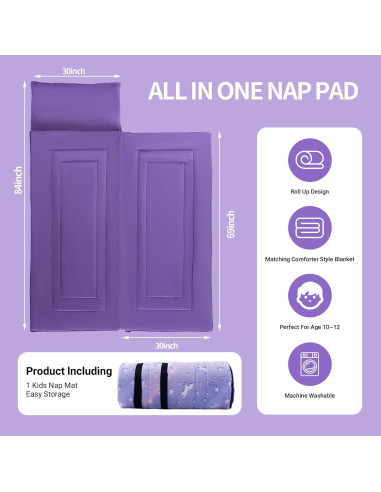 Saco de Dormir HOMBYS Brilla en la Oscuridad 213 cm para Niños