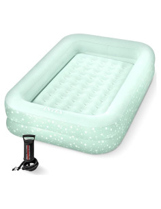 Colchón Inflable para Niños Intex Kidz Travel Bed Verde Menta