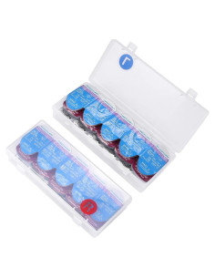 Organizador de Lentes de Contacto MUSHENJI - 2 Cajas Portátiles