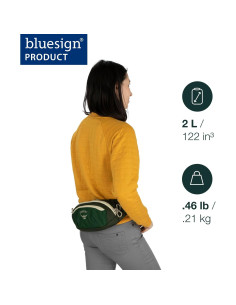 Cinturón Osprey Daylite Unisex Negro 2021 - Outdoor 2