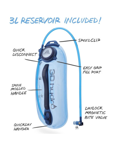 Mochila Unisex Gregory Sula 8L H2O para Senderismo y Ciclismo