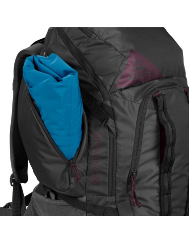 Mochila Kelty Redwing 50L para Mujeres - Ajuste FIT-Pro, Negro