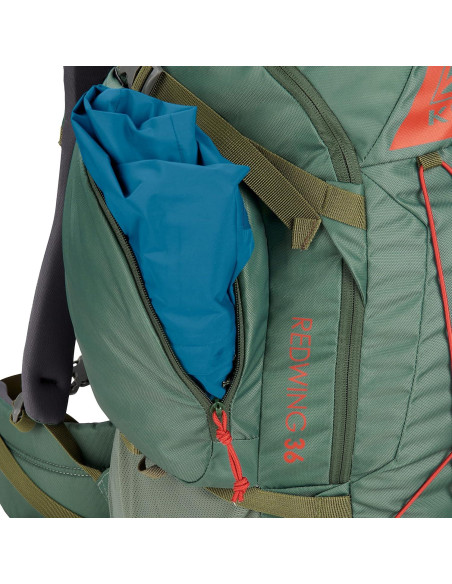 Mochila Kelty Redwing 36L Negra para Senderismo y Viajes