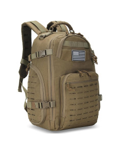 Mochila de Senderismo 30L Unisex Caqui - Oxford 900D