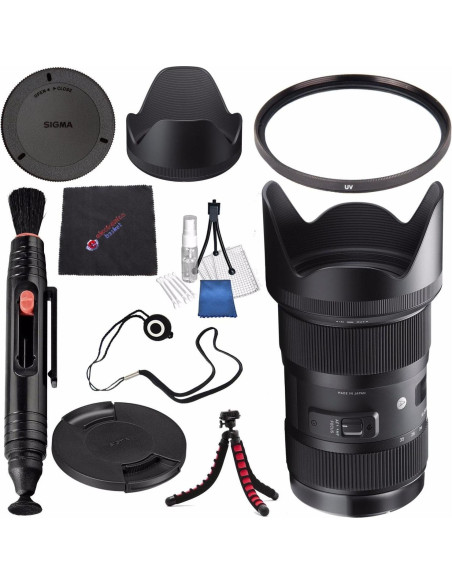 Lente Sigma 18-35mm f/1.8 DC HSM Art para Nikon F + Kit de Limpieza Lente Sigma 18-35mm f/1.8 DC HSM Art para Nikon F + Kit de Limpieza
