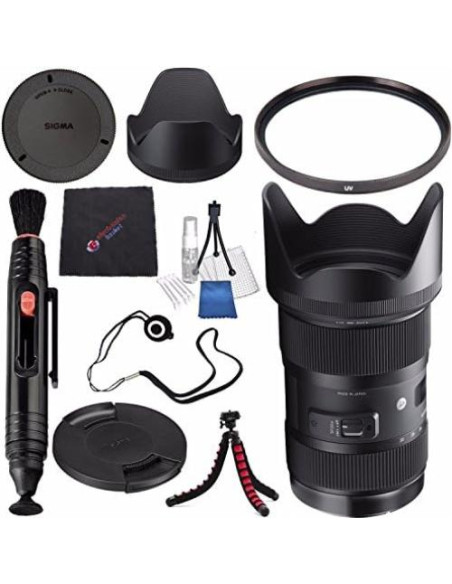 Lente Sigma 18-35mm f/1.8 DC HSM Art para Canon + Kit de Limpieza
