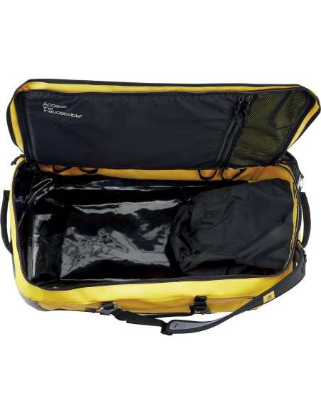 Bolsa de Transporte Petzl Duffel 85L Amarillo Ergonómica