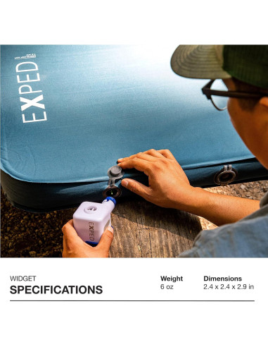 Bomba de Colchón de Dormir Exped Widget 3 en 1 Recargable