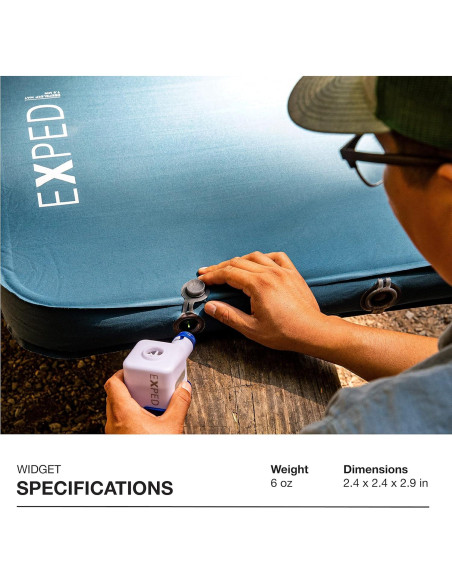 Bomba de Colchón de Dormir Exped Widget 3 en 1 Recargable