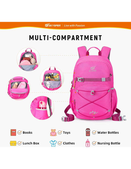 Mochila SKYSPER iKIDS 15L para Niños 4-6 Años Ergonómica