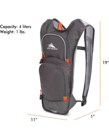 Mochila de Hidratación High Sierra HydraHike 4L Unisex