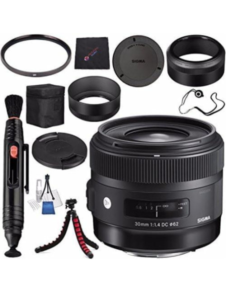 Lente Sigma 30mm f/1.4 DC HSM Art para Canon + Kit de Limpieza Lente Sigma 30mm f/1.4 DC HSM Art para Canon + Kit de Limpieza