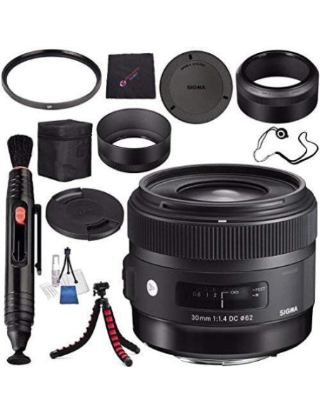 Lente Sigma 30mm f/1.4 DC HSM Art para Canon + Kit de Limpieza Lente Sigma 30mm f/1.4 DC HSM Art para Canon + Kit de Limpieza