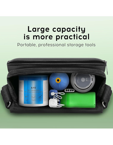 Kit de limpieza de fibra óptica 11 en 1 Sumchan - SC/LC/FC/ST