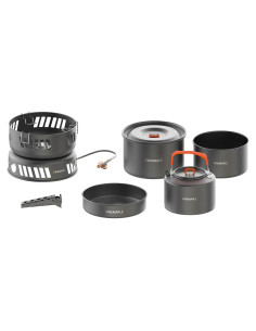 Juego de Cocina Compacto Fire Maple con Estufa de Alcohol 3KW