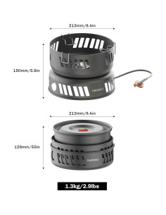 Juego de Cocina Compacto Fire Maple con Estufa de Alcohol 3KW 2