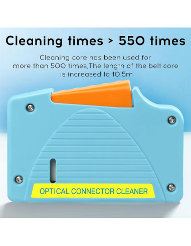Kit de limpieza de fibra óptica BAOSHLA 550 limpiezas SC/FC/ST/LC