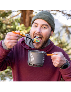 Cuchara Extensible Jetboil TrailSpoon para Camping 26cm 2