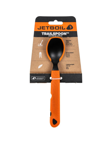 Cuchara Extensible Jetboil TrailSpoon para Camping 26cm