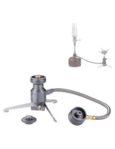 Adaptador de Estufa Remota Camping Moon 2 Salidas EN417