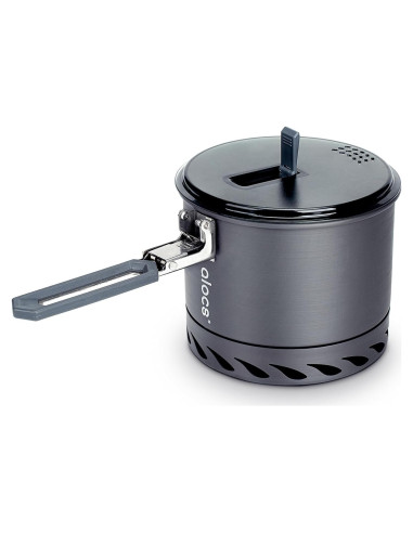 Olla de Camping Alocs 1.4L con Intercambiador de Calor