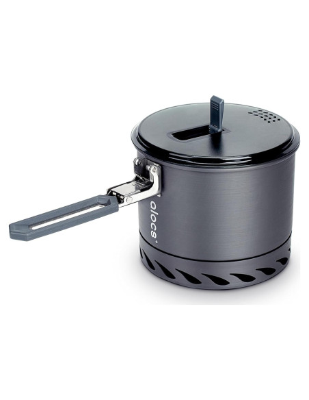 Olla de Camping Alocs 1.4L con Intercambiador de Calor