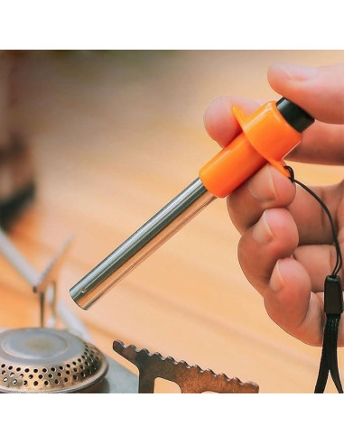 Encendedor Piezoeléctrico Heureuse para Estufas de Camping