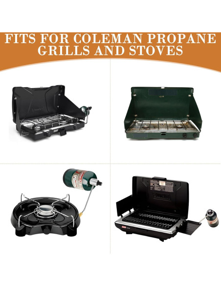 Regulador de Presión de Gas Propano MOASKER 5430 para Estufas Coleman