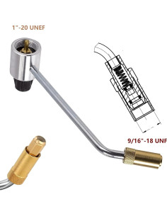 Adaptador de Manguera de Propano 1,8 m Coleman para Tanques 2,3-9,1 kg 2