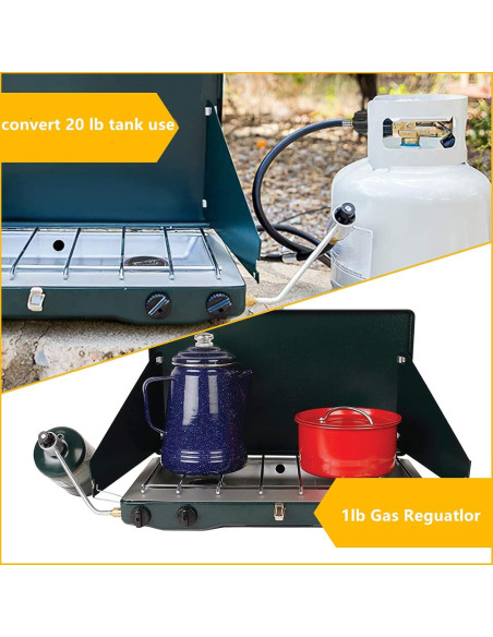 Adaptador de Manguera de Propano 1,8 m Coleman para Tanques 2,3-9,1 kg