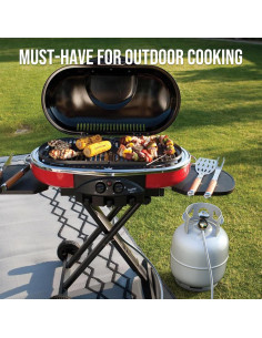 Adaptador Manguera Propano Alloxity 1.83m 1lb a 20lb con Medidor 2