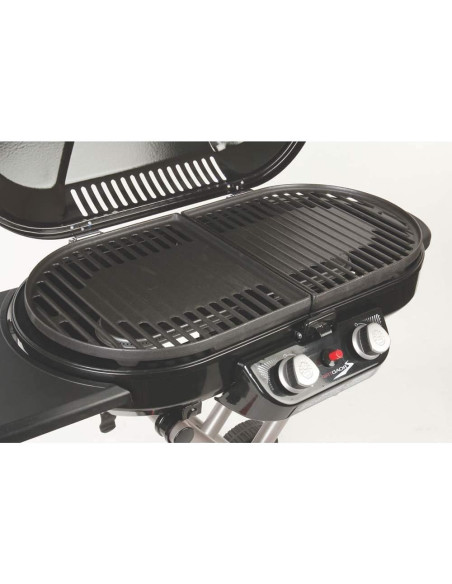 Rejillas de Cocina de Hierro Fundido Uniflasy para Parrillas Coleman - Paquete de 2