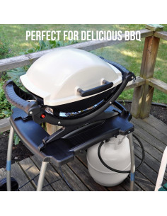 Adaptador de Manguera de Propano Alloxity 1,8m 20lb a 1lb 2