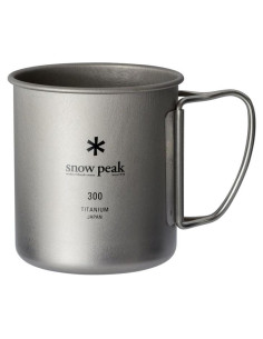 Taza de Titanio Snow Peak MG-142, 300 ml, Ultraligera