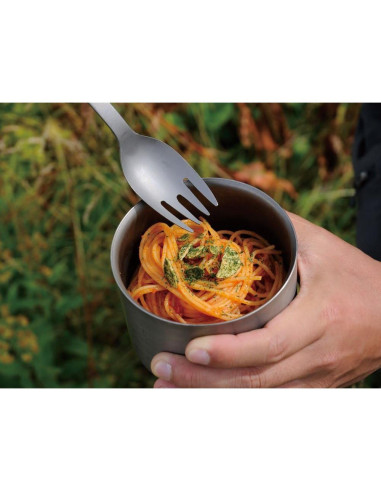 Cuchara de Titanio Snow Peak SCT-125 - 16.3 x 3.3 cm